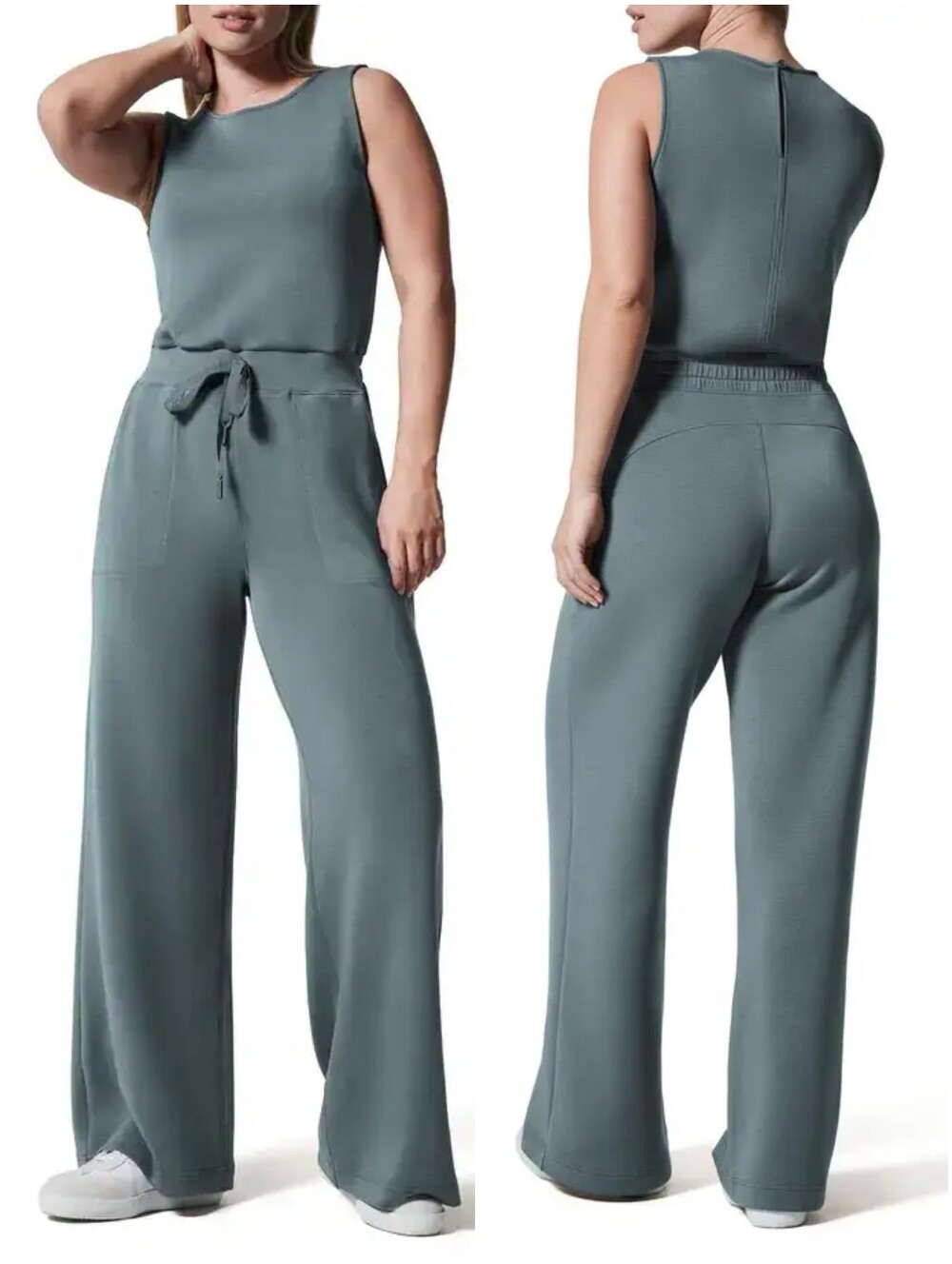 SPANX Airessentials Sleeveless Wide Leg Jumpsuit